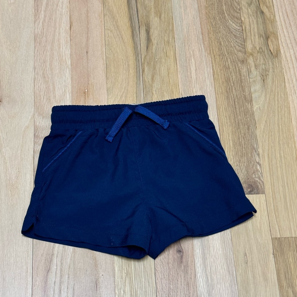 Cadets kids navy blue cloud shorts size 3/4